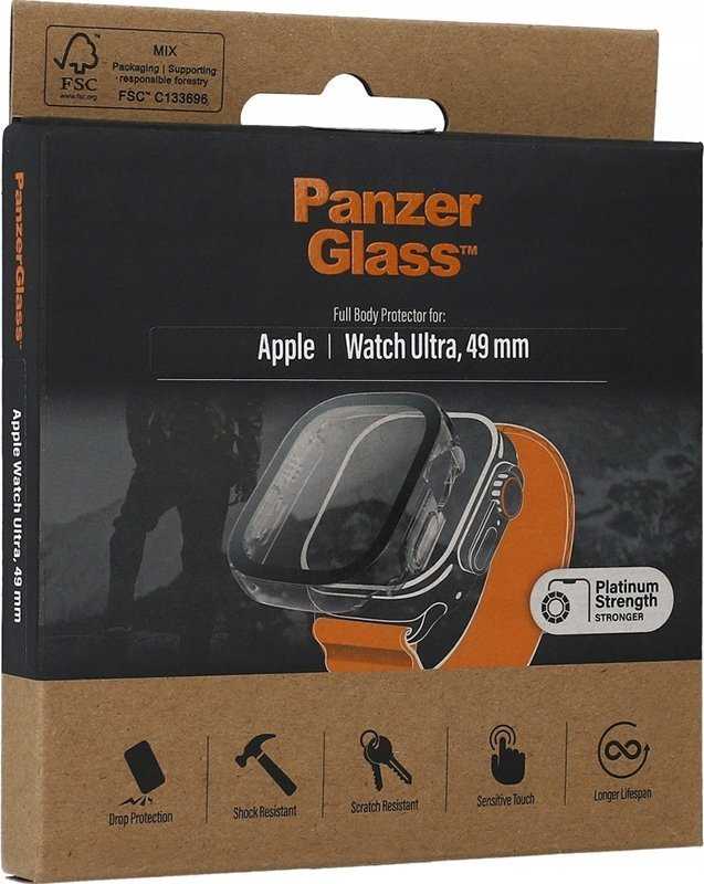 Panzer Glass PanzerGlass Full Body New Apple Watch, 49mm, ekrano apsauga