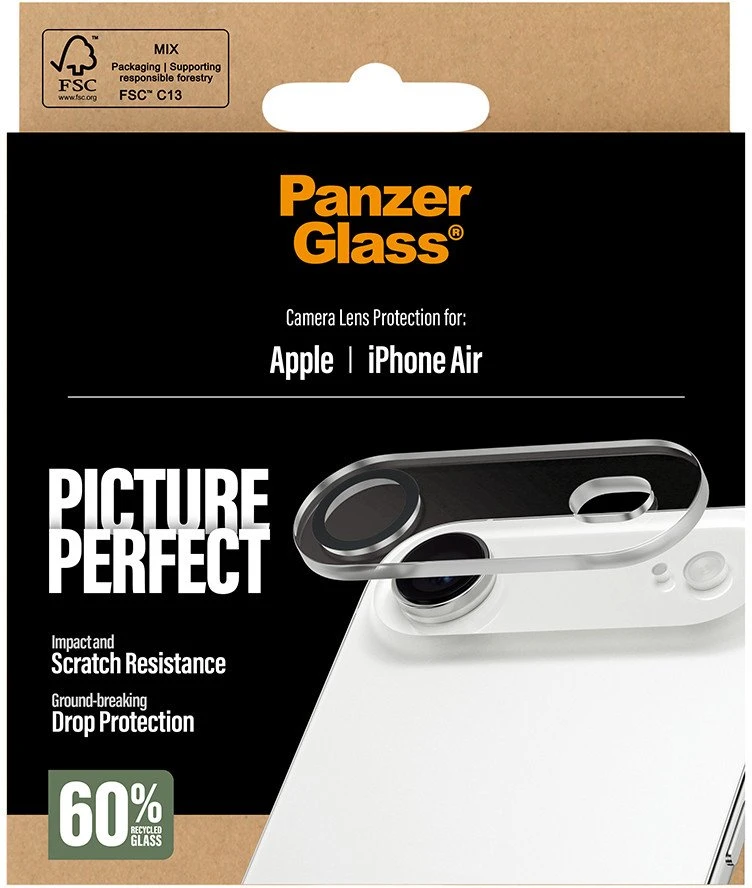 Panzer Glass Grūdintas stiklas na objektyvas PanzerGlass PicturePerfect do iPhone Air