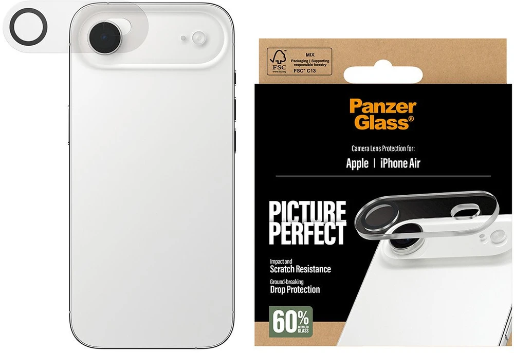 Panzer Glass Grūdintas stiklas na objektyvas PanzerGlass PicturePerfect do iPhone Air