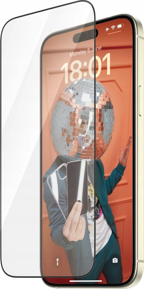 Panzer Glass PanzerGlass Re: Fresh Glass Apple iPhone 15 Plus su padėties nustatymo įtaisu