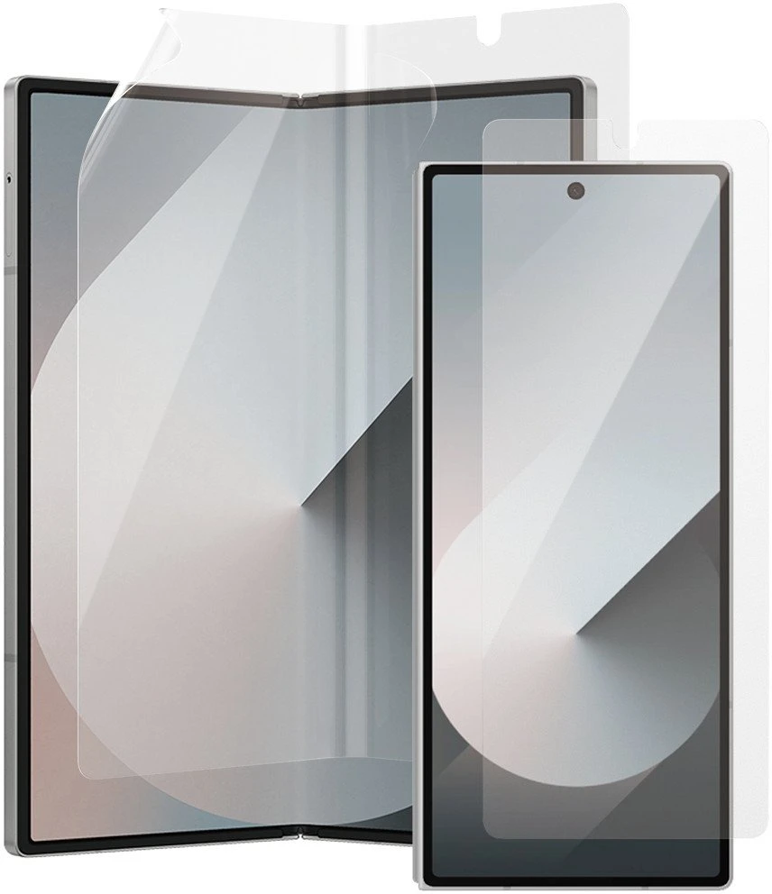 Panzer Glass Apsauginis rinkinys „PanzerGlass FlipFoldFlex 2-in-1 Classic Fit Glass“ + itin plataus tvirtinimo TPU plėvelė, skirta „Samsu“