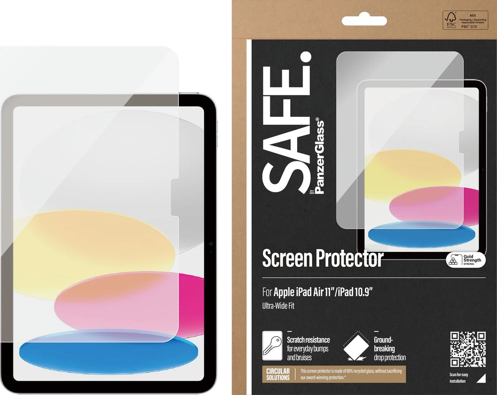 Panzer Glass UWF SCREEN PROTECTOR IPAD AIR - 10.9 (2024)/IPAD 10.9