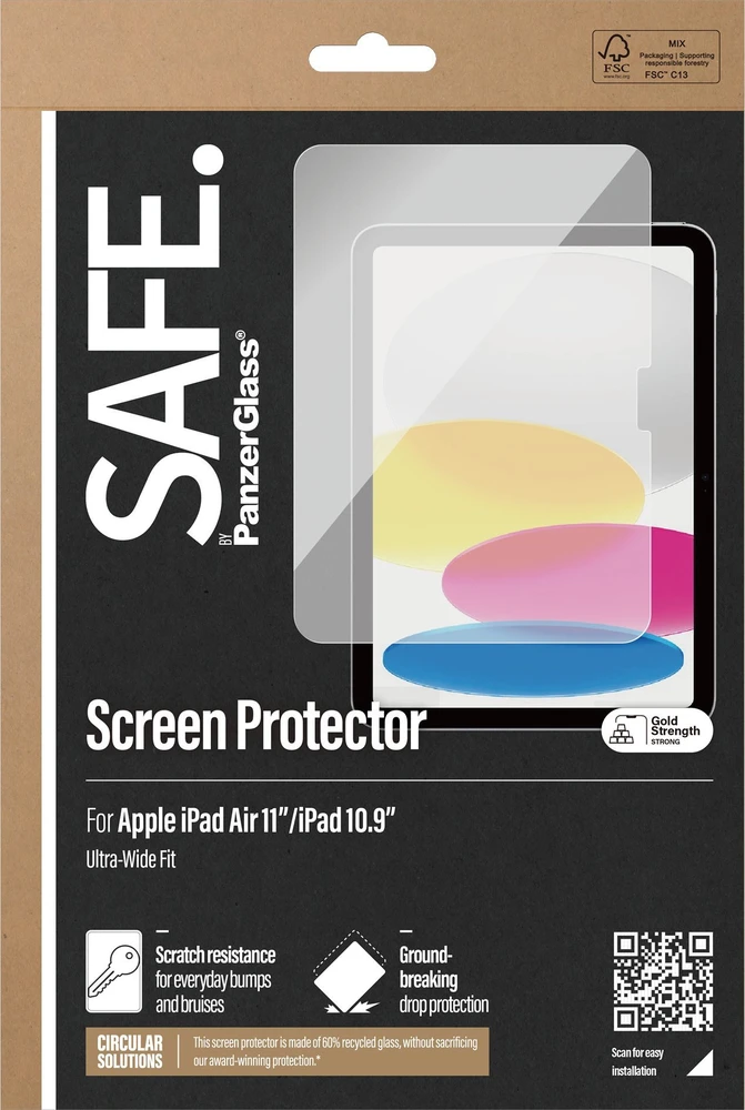 Panzer Glass UWF SCREEN PROTECTOR IPAD AIR - 10.9 (2024)/IPAD 10.9