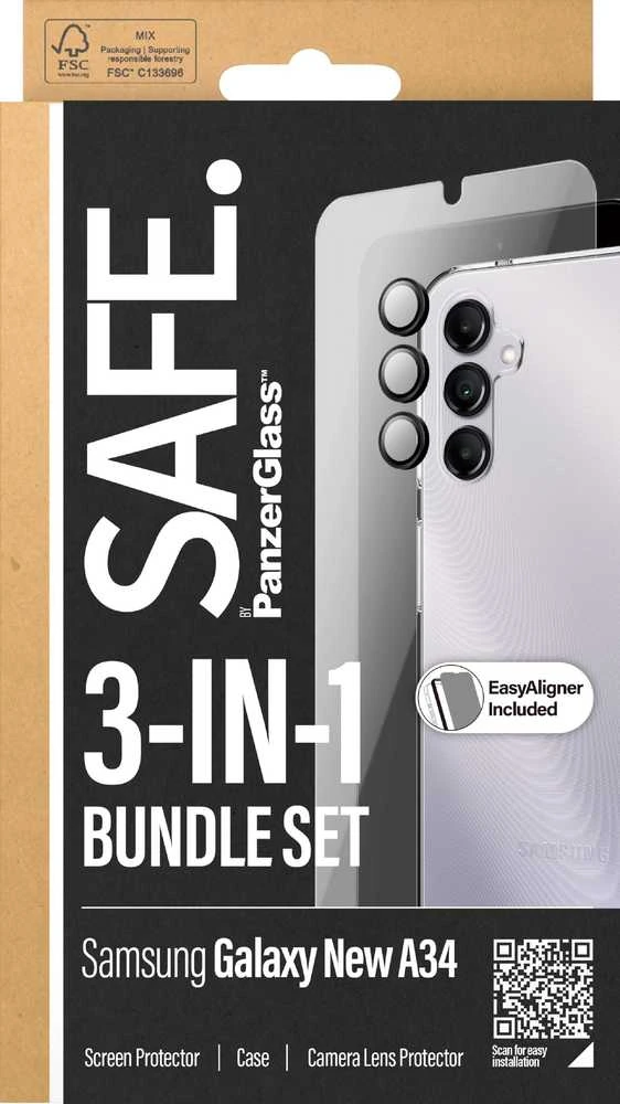 Panzer Glass PanzerGlass SAFE. by 3-in-1 Samsung A35 5G