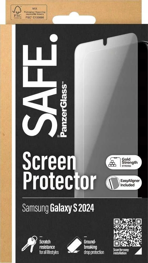 Panzer Glass Samsung Galaxy S24 Ultra-Wide Fit EasyAligner Glass by Safe