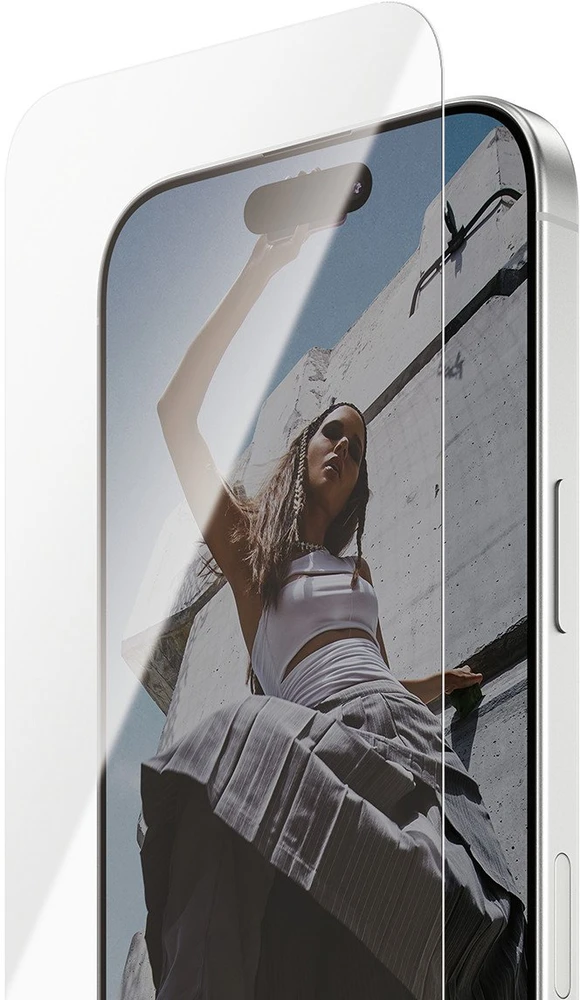 „Panzer Glass PanzerGlass“ ekrano apsauga | „Apple“ | „iPhone 16 Pro“ / „iPhone 17“ | Skaidri | Itin plataus pritaikymo su „EasyAligner“