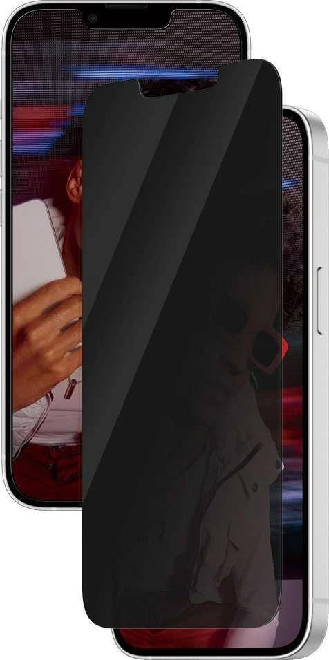„Panzer Glass SAFE by PanzerGlass“ itin plataus diametro privatumo stiklas, skirtas „iPhone 16e/14/13/13 Pro“