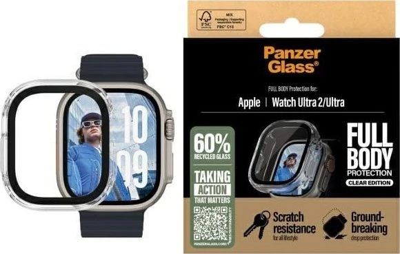 Panzer Glass PanzerGlass Snappie Full Body Apple Watch Ultra 2 Transparent 3721
