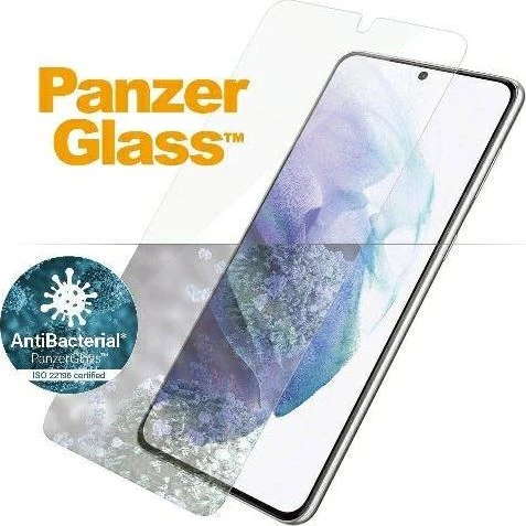 Panzer Glass „PanzerGlass Szkło E2E Microfracture“ su „Galaxy S21+ G996“ tinka dėklu