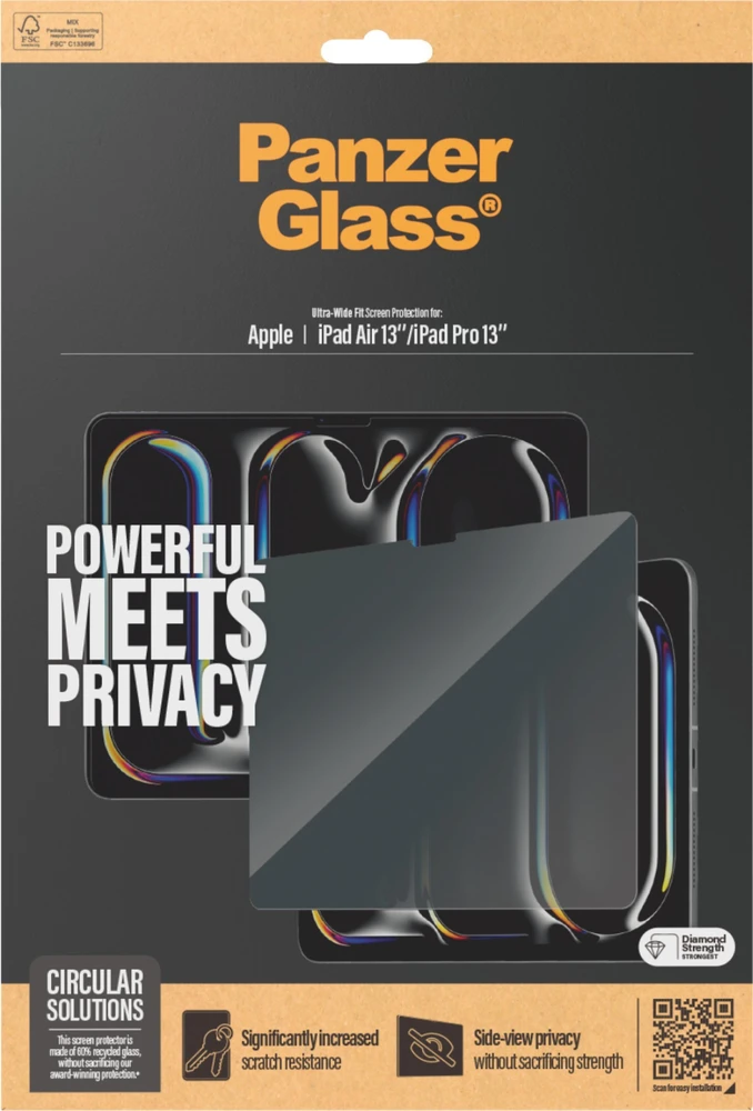 Panzer Glass PANZERGLASS IPAD AIR 13IN/IPAD - PRO 13IN UWF PRV