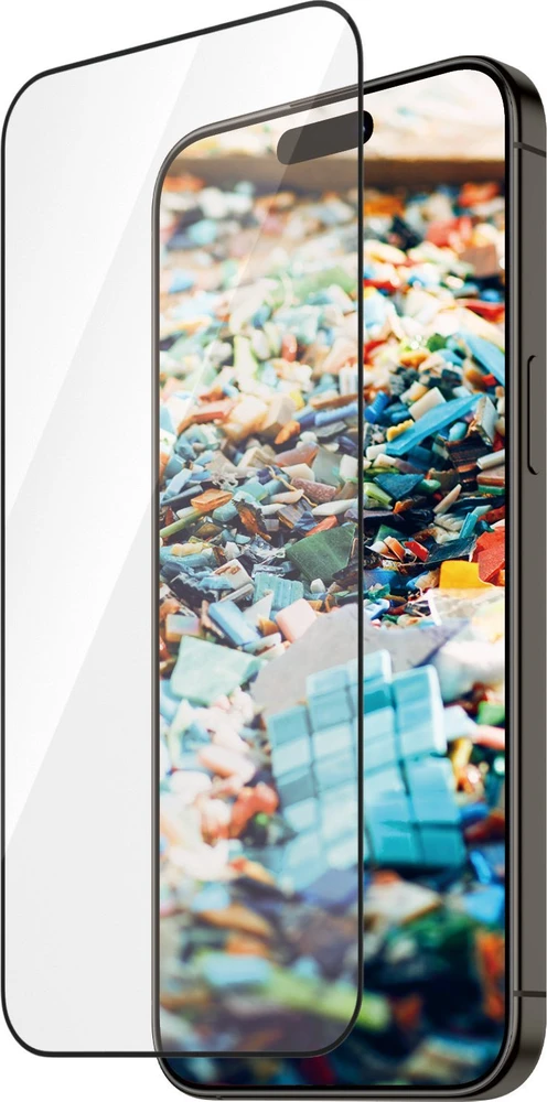 Panzer Glass PanzerGlass Re:fresh Glass skirtas Apple iPhone 15 Pro Max su padėties reguliatoriumi