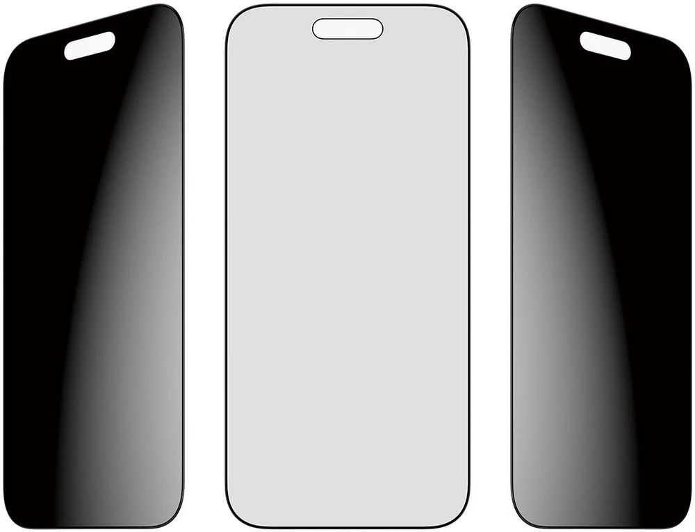 „Panzer Glass“ itin plataus užsegimo „Fastfit“ privatumo stiklas, skirtas „iPhone Air“.