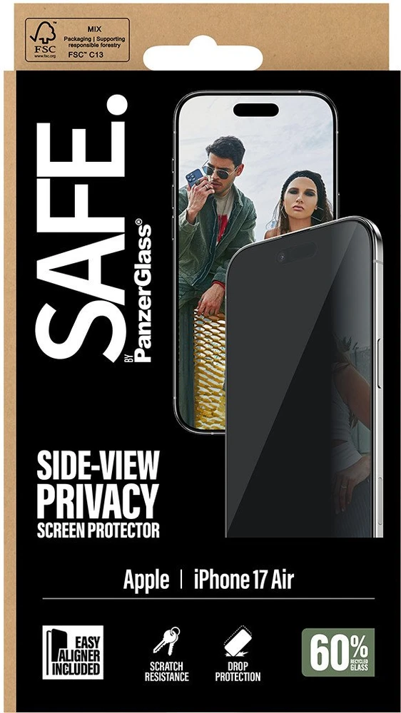 Panzer Glass PanzerGlass SAFE Privacy Schutzglas iPhone 17 Air/UWF