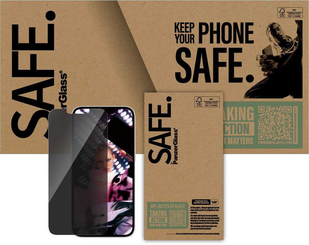 Panzer Glass SAFE BY PANZERGLASS PRIVACY - SCREEN PROTECTOR IPHONE SE (2025