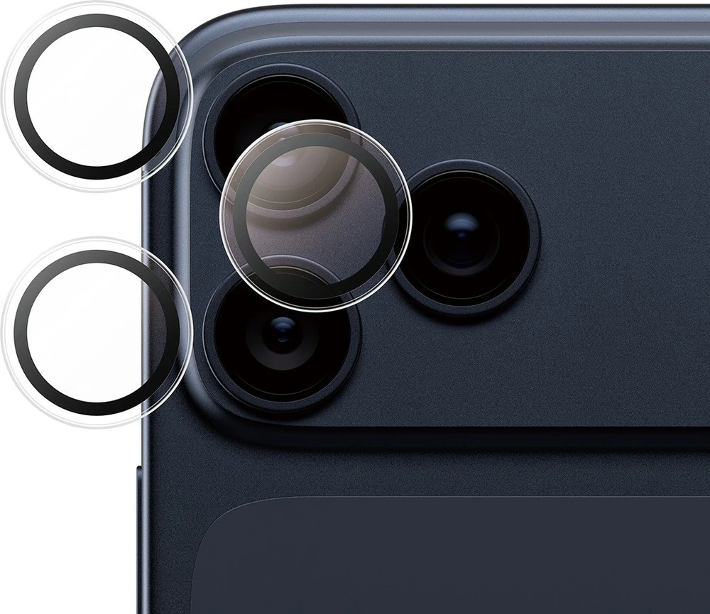 Panzer Glass „PanzerGlass“ – SAFE. Skaidrus kameros objektyvo apsauginis dėklas – „iPhone 17 Pro“ / „17 Pro Max“ / „16 Pro“ / „16 Pro Max“