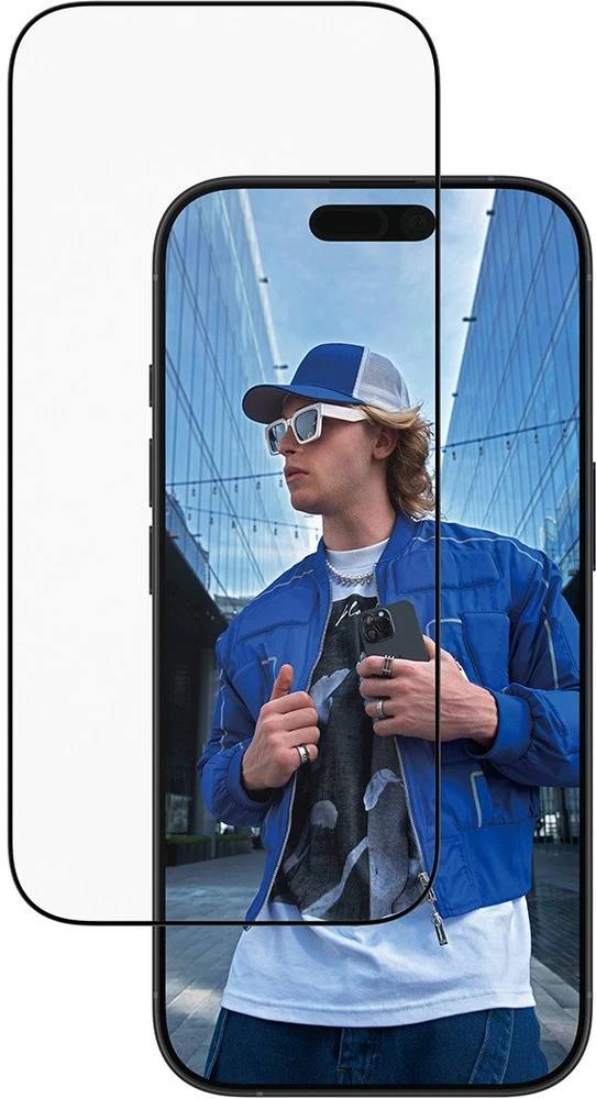 Panzer Glass „PanzerGlass“ ekrano apsauga | „Apple“ | „iPhone 16 Pro“ / „iPhone 17“ | Stiklas | Skaidrus | Itin plataus kampo su „EasyAligner“