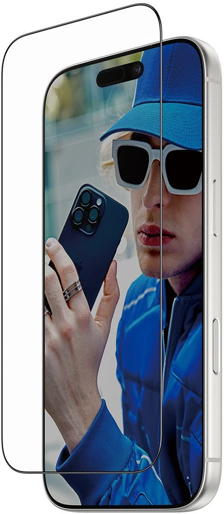 Panzer Glass Grūdintas stiklas PanzerGlass Ultra-Wide Fit Fastfit do iPhone 17 Pro