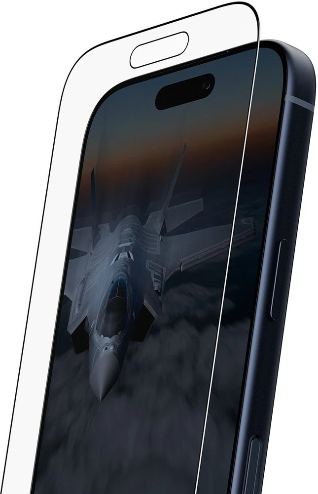 Panzer Glass Grūdintas stiklas PanzerGlass Stealth Ultra-Wide Fit Fastfit do iPhone 17 Pro