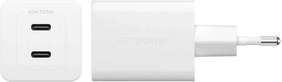 Panzer Glass Įkroviklis PanzerGlass empower Turbo jungiama į tinklą 2x USB-C 45 W (EM58685)