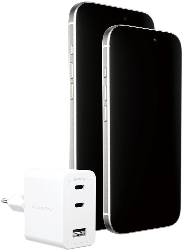 Panzer Glass Įkroviklis PanzerGlass empower Turbo jungiama į tinklą 1x USB-A 2x USB-C (EM31479)
