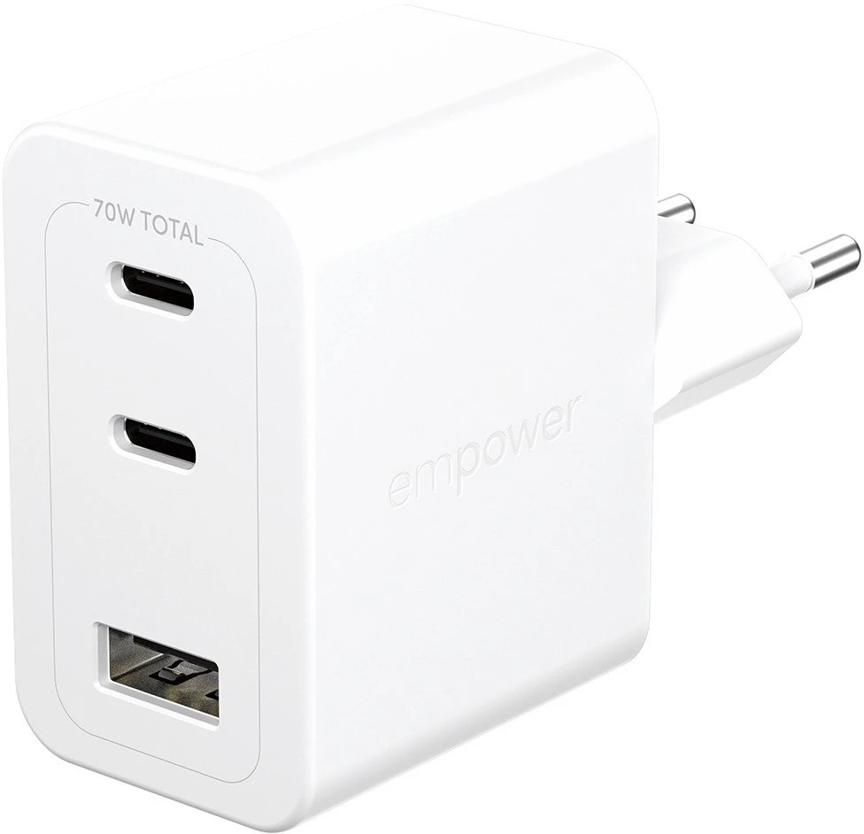Panzer Glass Įkroviklis PanzerGlass empower Turbo jungiama į tinklą 1x USB-A 2x USB-C (EM31479)