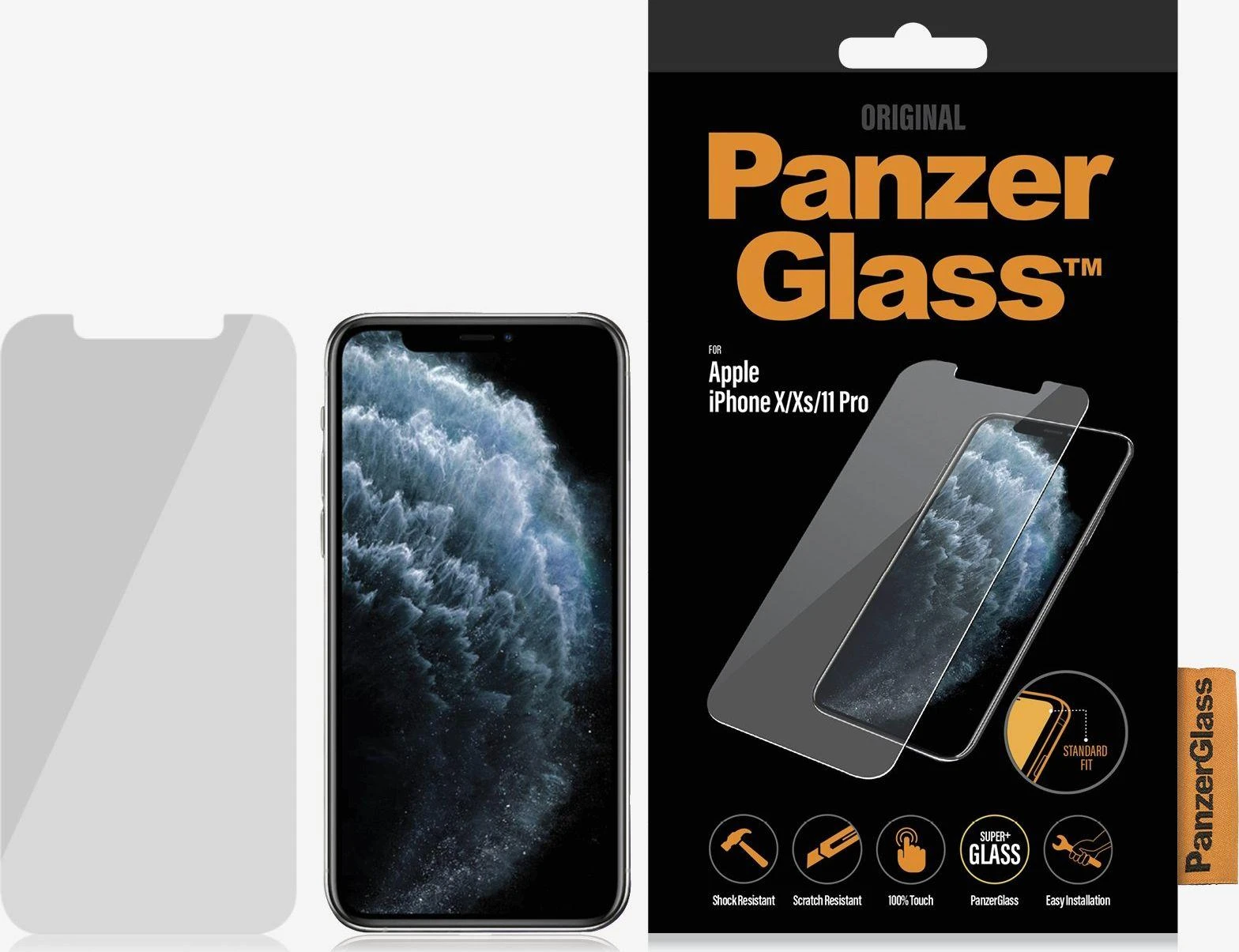 Panzer Glass PanzerGlass | 2661 | Ekrano apsauga | iPhone | X/XS | Grūdintas stiklas | Skaidrus