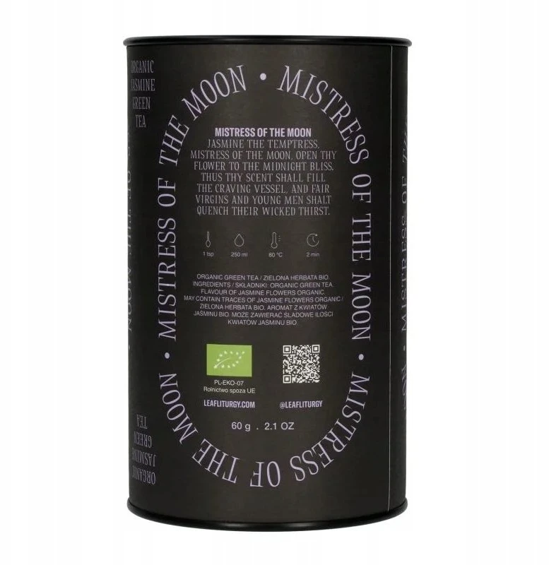 Paper Tea Leaf Liturgy – Mėnulio šeimininkė – palaidi arbatžolių BIO 60 g
