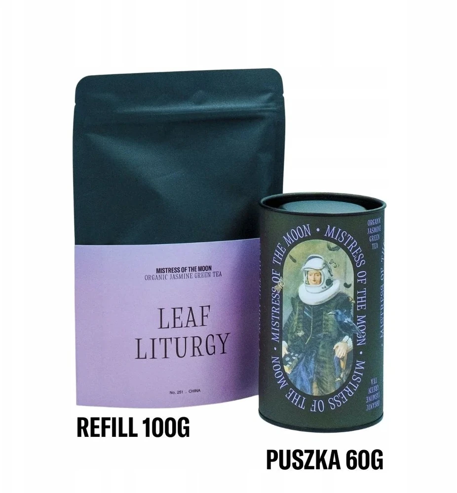 Paper Tea Leaf Liturgy – Mėnulio šeimininkė – palaidi arbatžolių BIO 60 g
