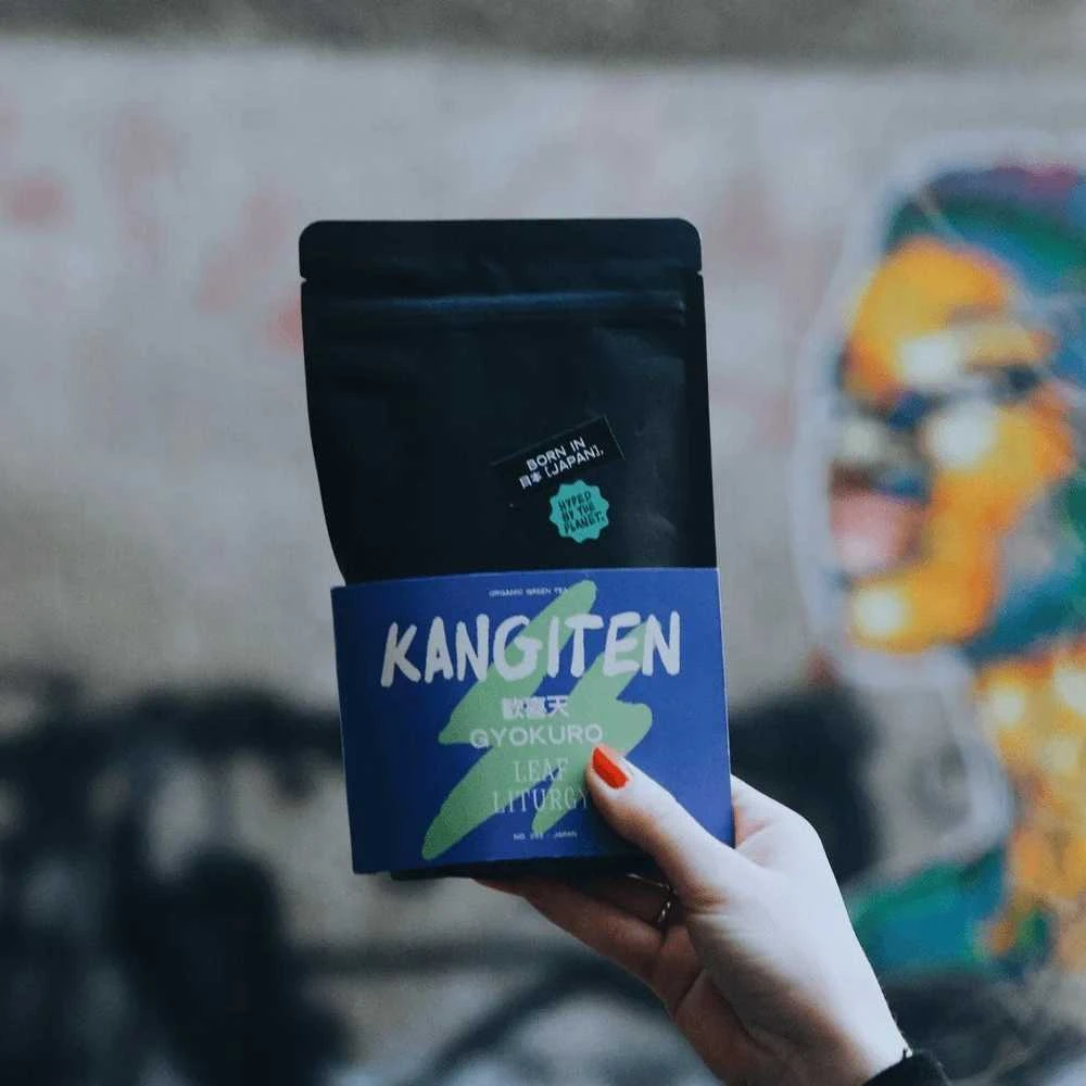 Paper Tea Leaf Liturgy Lapų liturgija - Kangiten Gyokuro - biri arbata BIO 50 g