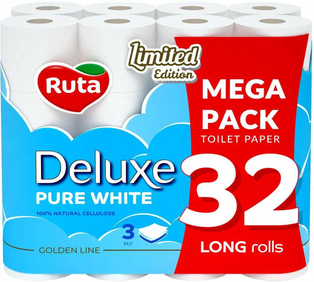 POPIERIUS WC RUTA PUREWHITEDEL 32RUL 3SL