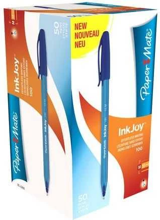 PaperMate Inkjoy 100 Cap M tušinukas 50 vnt. - S0957130-P50