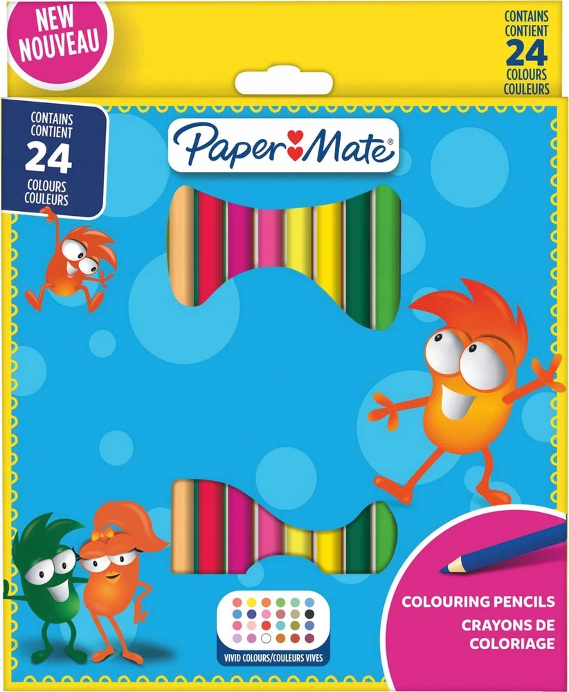 Papermate Kreidelės Paper Mate 24 spalvos - 2166489