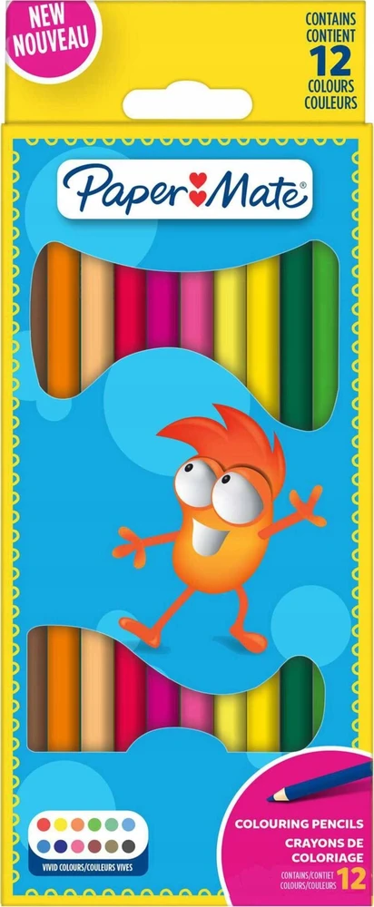 Papermate Kreidelės Paper Mate 12 spalvų - 2166490