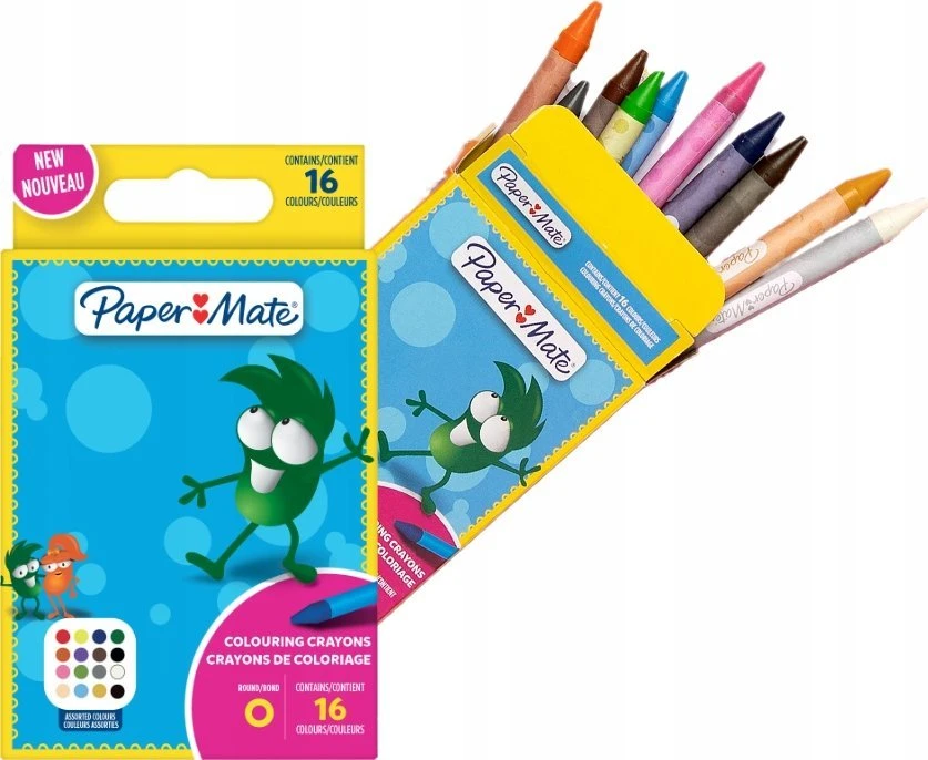 Papermate Kreidelės Paper Mate 16 spalvų - 2168272