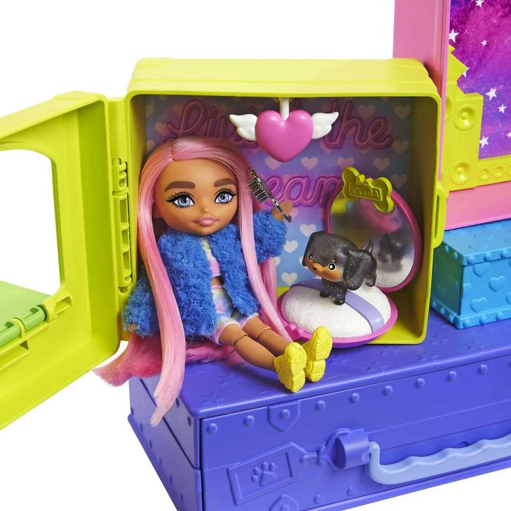 Papildoma lėlė Barbie Mattel – maža lėlė + augintiniai (HDY91)