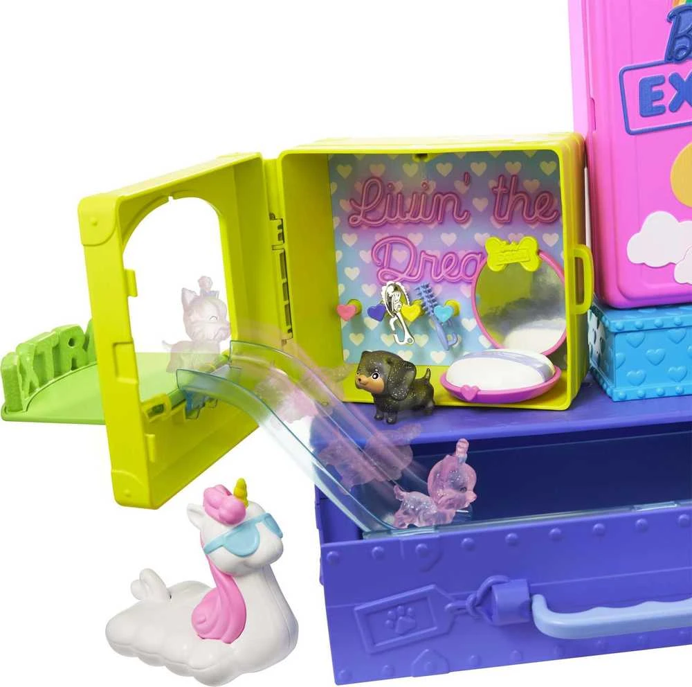 Papildoma lėlė Barbie Mattel – maža lėlė + augintiniai (HDY91)