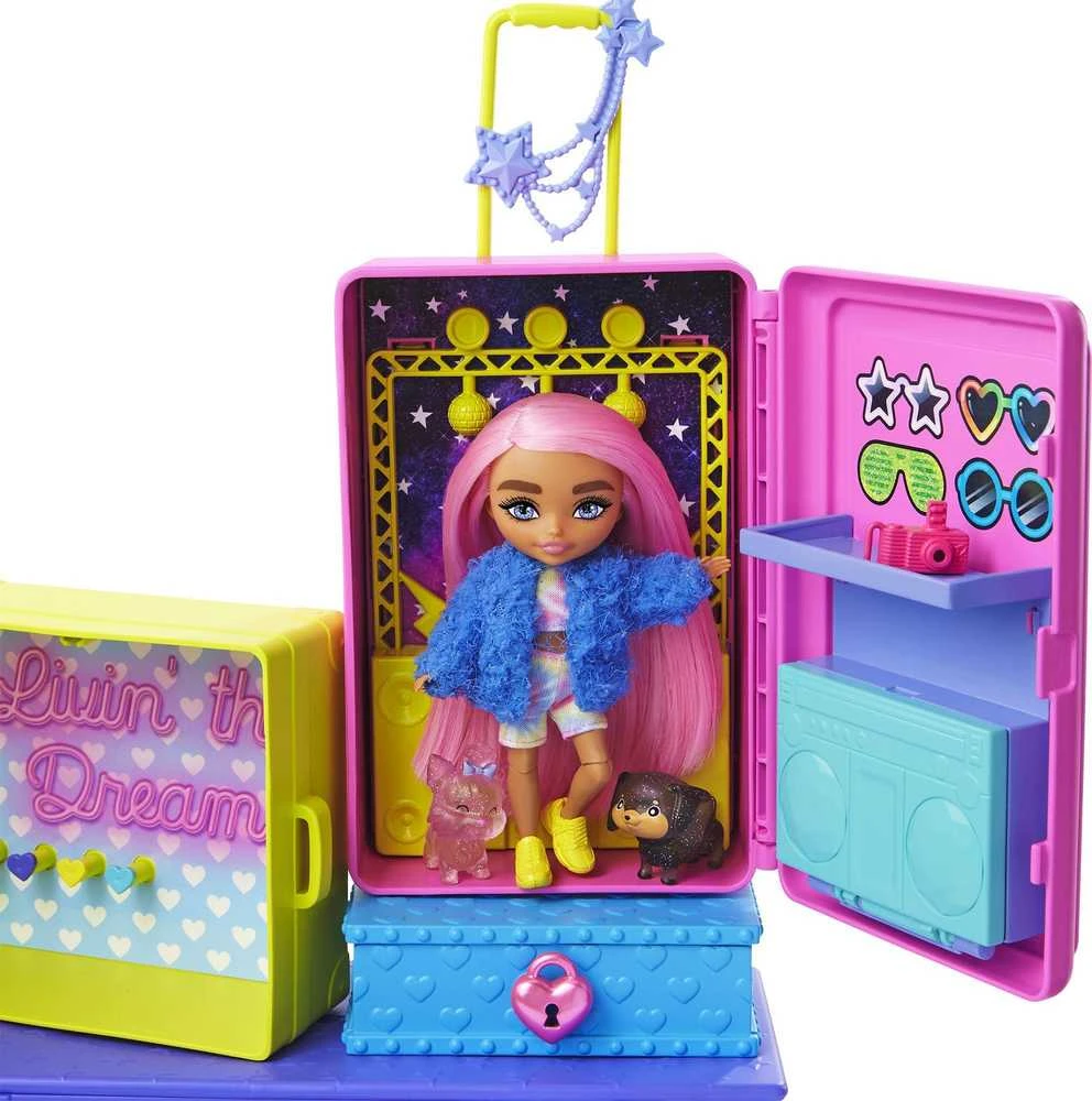 Papildoma lėlė Barbie Mattel – maža lėlė + augintiniai (HDY91)