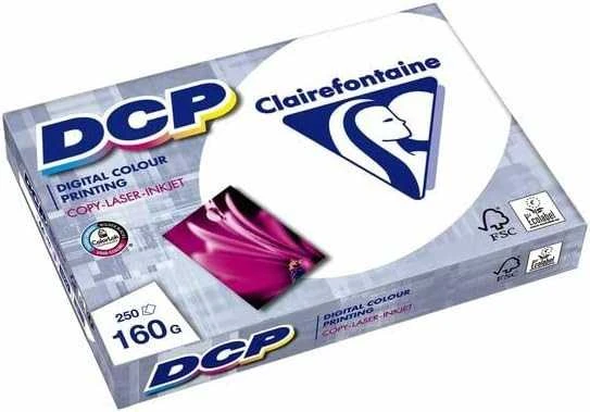Clairefontaine Kopijavimo popierius, skaitmeninė spalvota spauda, A4, 160 g, 250 lapų