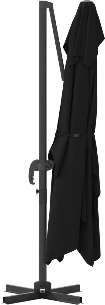 Skėtis nuo saulės 351 x 250 x 260 cm Poliesteris ir aliuminis