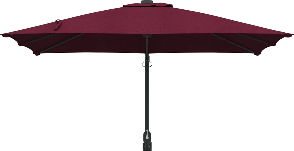 Sodo skėtis Bordo raudona 248,5 x 247,5 x 160 cm