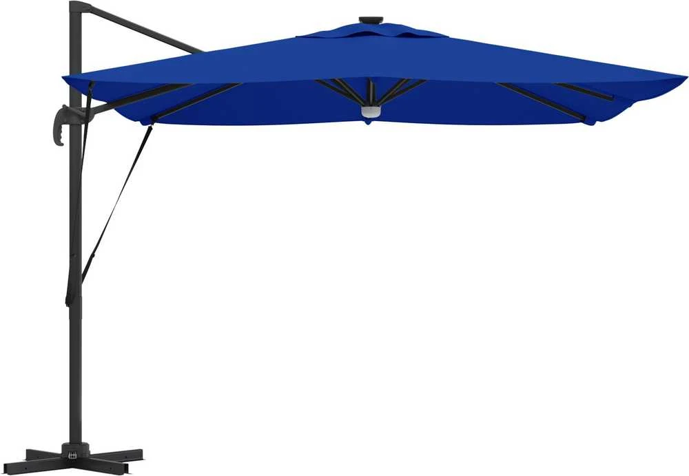 Roma Parasol Mėlyna 286 x 284 x 270 cm Aliuminis ir poliesteris