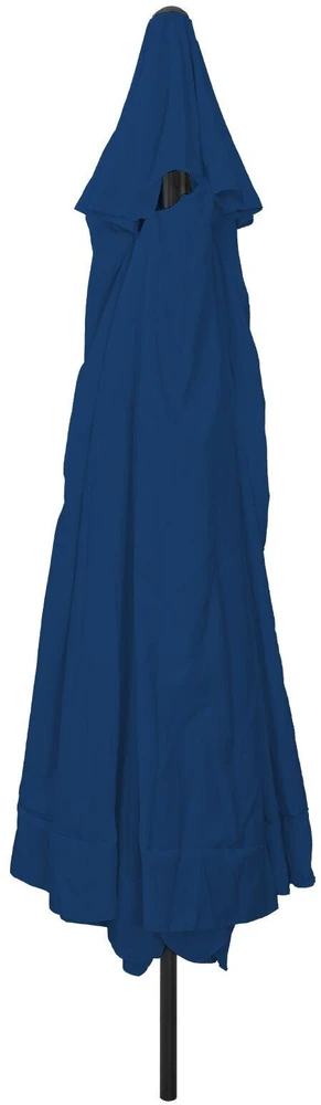 Sodo skėtis 394 x 394 x 248 cm Poliesteris ir plienas Azurblau