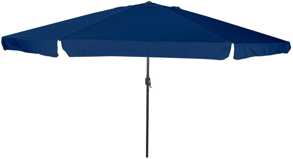 Sodo skėtis 394 x 394 x 248 cm Poliesteris ir plienas Azurblau