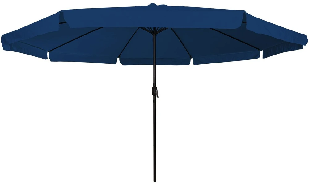 Sodo skėtis 394 x 394 x 248 cm Poliesteris ir plienas Azurblau