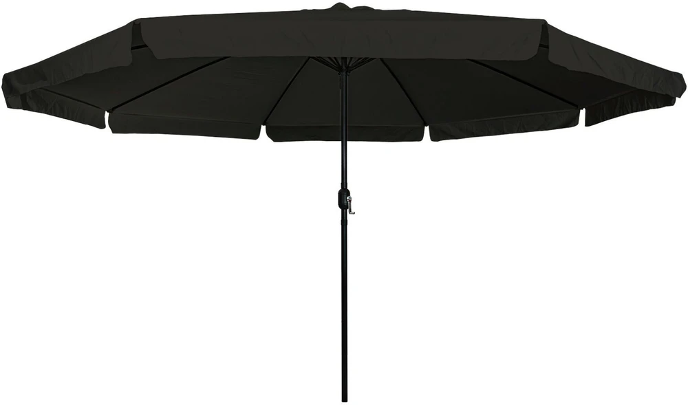 Sodo skėtis Juoda 394 x 394 x 248 cm Poliesteris ir plienas