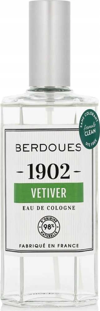 Parfums Berdoues, 1902 Vetiver, Eau De Cologne, Unisex, 125 ml