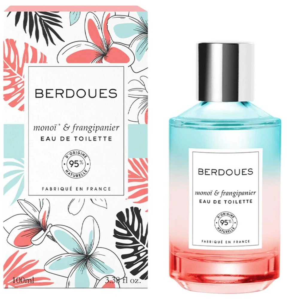 Parfums Berdoues Monoi & Frangipanier EDT tualetinis vanduo unisex, 100 ml