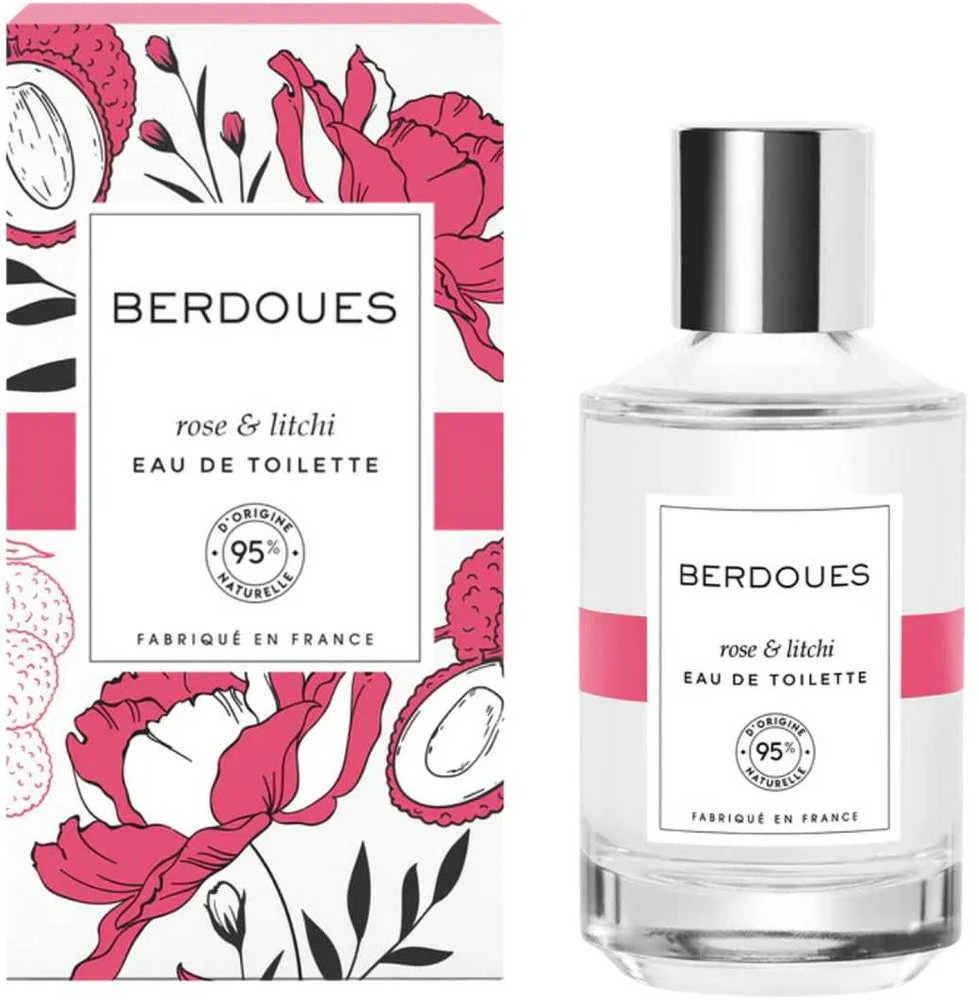 Parfums Berdoues Rose & Litchi EDT tualetinis vanduo moterims, 100 ml