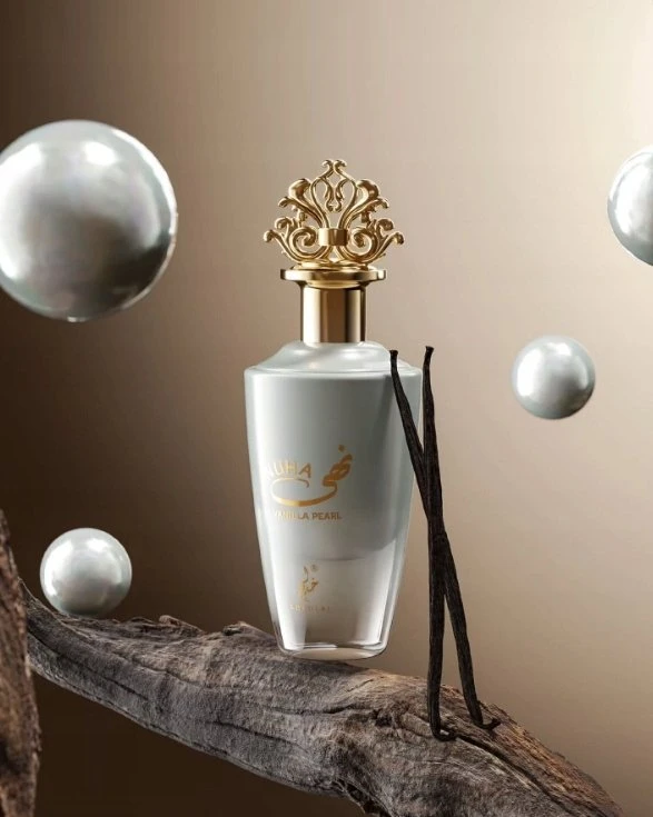 Khadlaj Nuha Vanilla Pearl EDP parfumuotas vanduo moterims, 85 ml