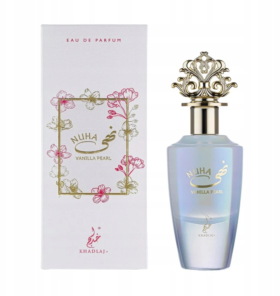 Khadlaj Nuha Vanilla Pearl EDP parfumuotas vanduo moterims, 85 ml
